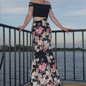 Prom dress 2 piece